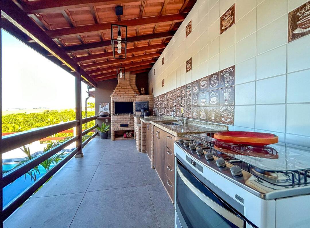 Casa De Campo C Churrasqueira E Wi-Fi Itatiba Sp Villa Dış mekan fotoğraf