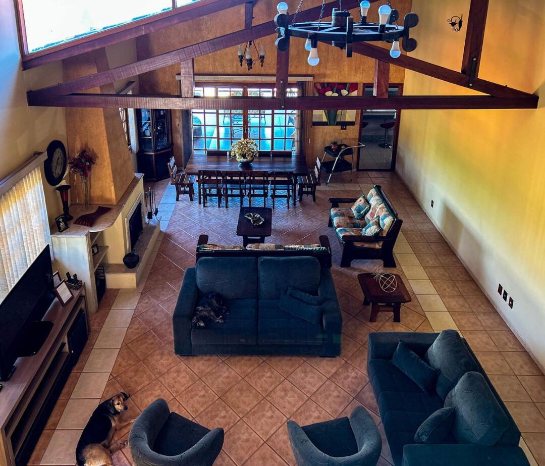 Casa De Campo C Churrasqueira E Wi-Fi Itatiba Sp Villa Dış mekan fotoğraf