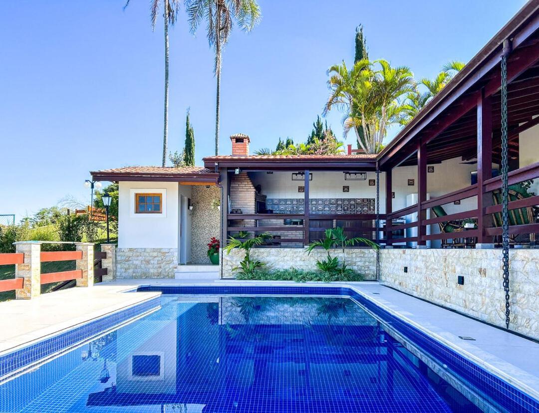 Casa De Campo C Churrasqueira E Wi-Fi Itatiba Sp Villa Dış mekan fotoğraf